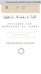 Mobile Screenshot of losbordadosdeisabel.com
